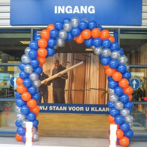 Ballonnenboog ingang Gamma