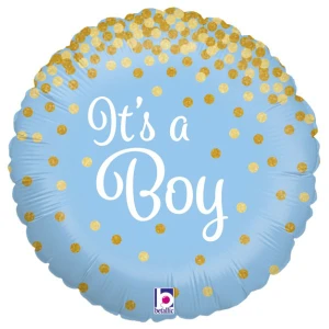 18 Inch folieballon geboorte jongen 18 Inch folieballon geboorte jongen