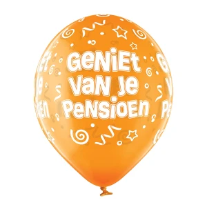 D11 bedrukte latex ballonnen pensioen D11 bedrukte latex ballonnen pensioen