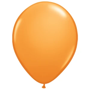 Oranje latex ballonnen Oranje latex ballonnen