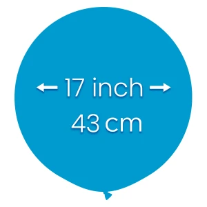 17 inch - 43 cm ballonnen