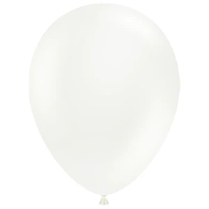 11 inch (28 cm) Tuftex White latex ballon