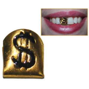Gouden tand met Dollarteken