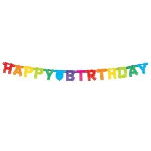 Haza letterslinger 'Happy Birthday' (1,40 meter)