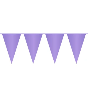Boland reuzenvlaggenlijn (10 meter) - Purple