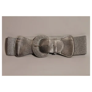 Stretch riem - Zilver