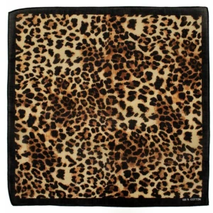 Zakdoek met Panter print