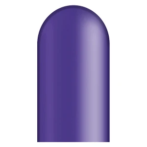 350Q Qualatex modelleer transparant Quartz Purple latex ballonnen