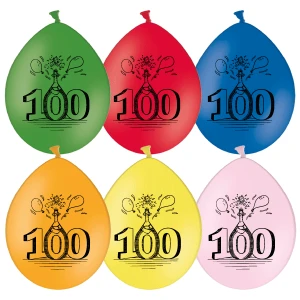B95 (28 cm) De Ballonnerie 100 Years Anniversary - Assortment ballonnen