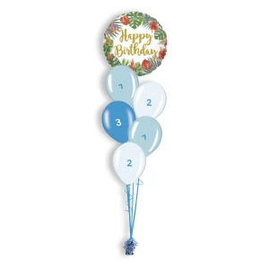 Ballonboeket Verjaardag Vrouw | Zelf samenstellen Tropical Birthday (#36805GH)