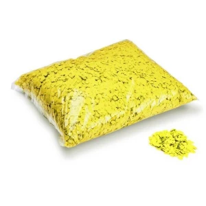 Magic FX confetti vierkant Geel