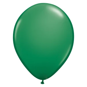9 inch (23 cm) Qualatex standaard Green latex ballonnen